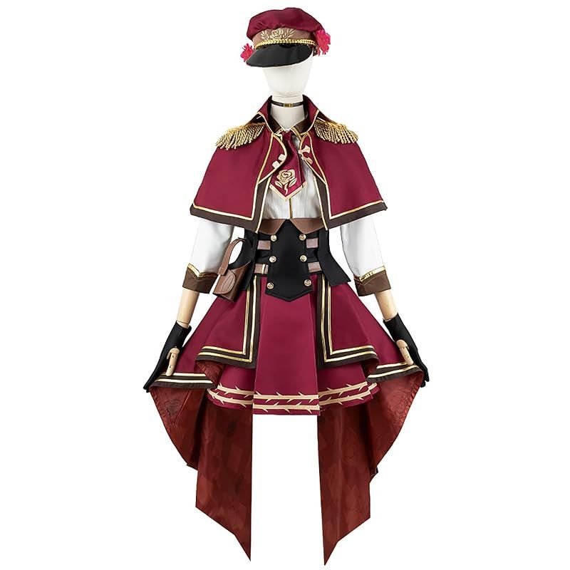 【新品】 [milky time] にじさんじ ロゼミラブロック コスプレ ハロウィン VTuber 薔薇