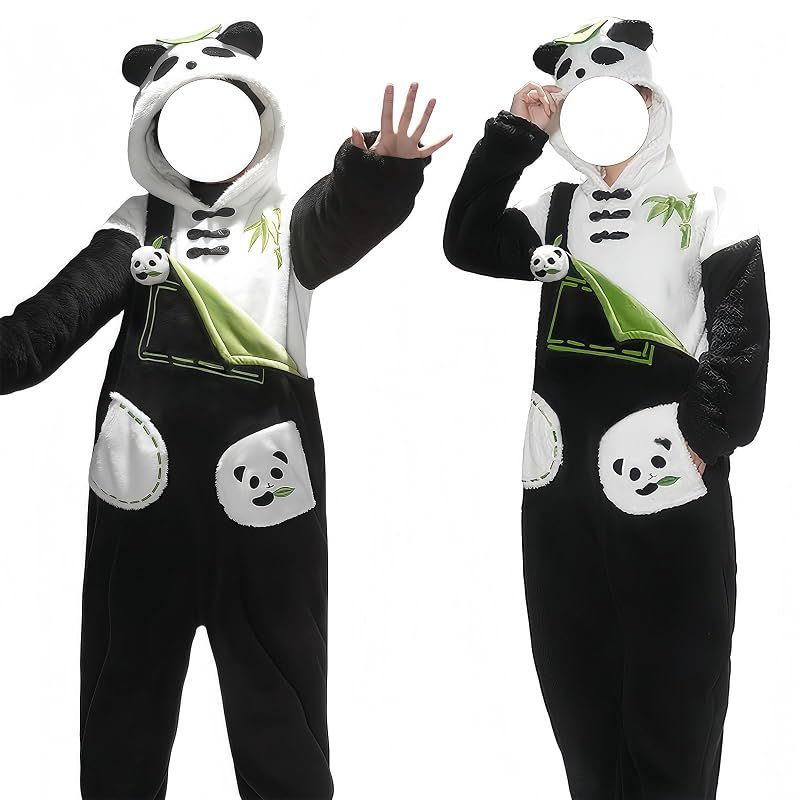 【新品】 [NOKIJP] 恋と深空 コスプレ 主人公 男主 コスプレ衣装 セイヤ ホムラ シン マヒル コスプレ 恋深 コス cosplay パンダ パジャマ セット ルームウェア 人気ゲーム コスチューム (ぽてぽてパンダ,XXL 170-185cm)