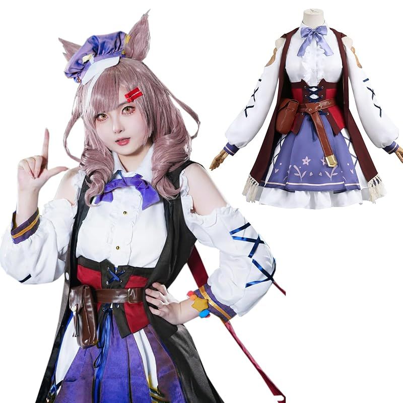 【新品】 [NOKIJP] ウマ娘 コスプレ マチカネタンホイザ コスプレ ぱんぱかティルトット コスプレ衣装 ウマ娘 コスプレ衣装 仮装 イベント ハロウィン コスチューム 学園祭（マチカネタンホイザ 尻尾なし、2XL） 11,653円
