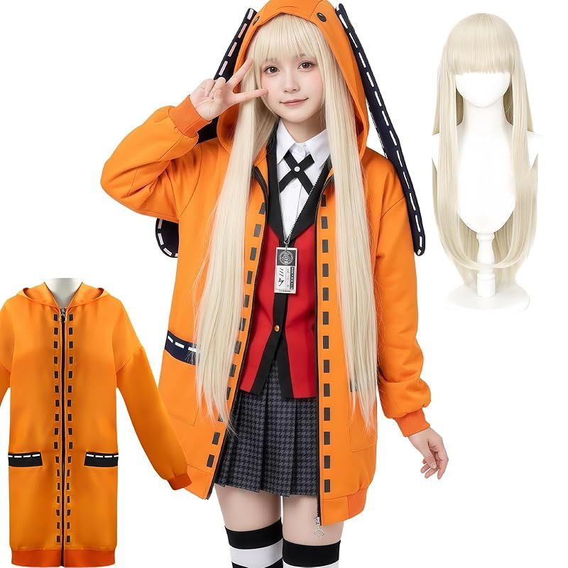 【新品】 [乃宇撮] 賭ケグルイ コスプレ 黄泉月 るな コスプレ 黄泉月 るな コスプレ衣装 よもづき るな 制服 アニメ ハロウィン 文化祭 パーティー 大人用 仮装 賭ケグルイ -M