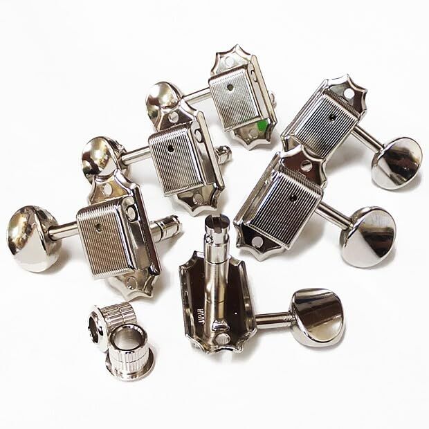 GOTOH SD90 MG 05M N L3 R3 ニッケル マグナムロック ギター ペグ 両側タイプ 6個セット 【Ebiオリジナルピック付】送料無料