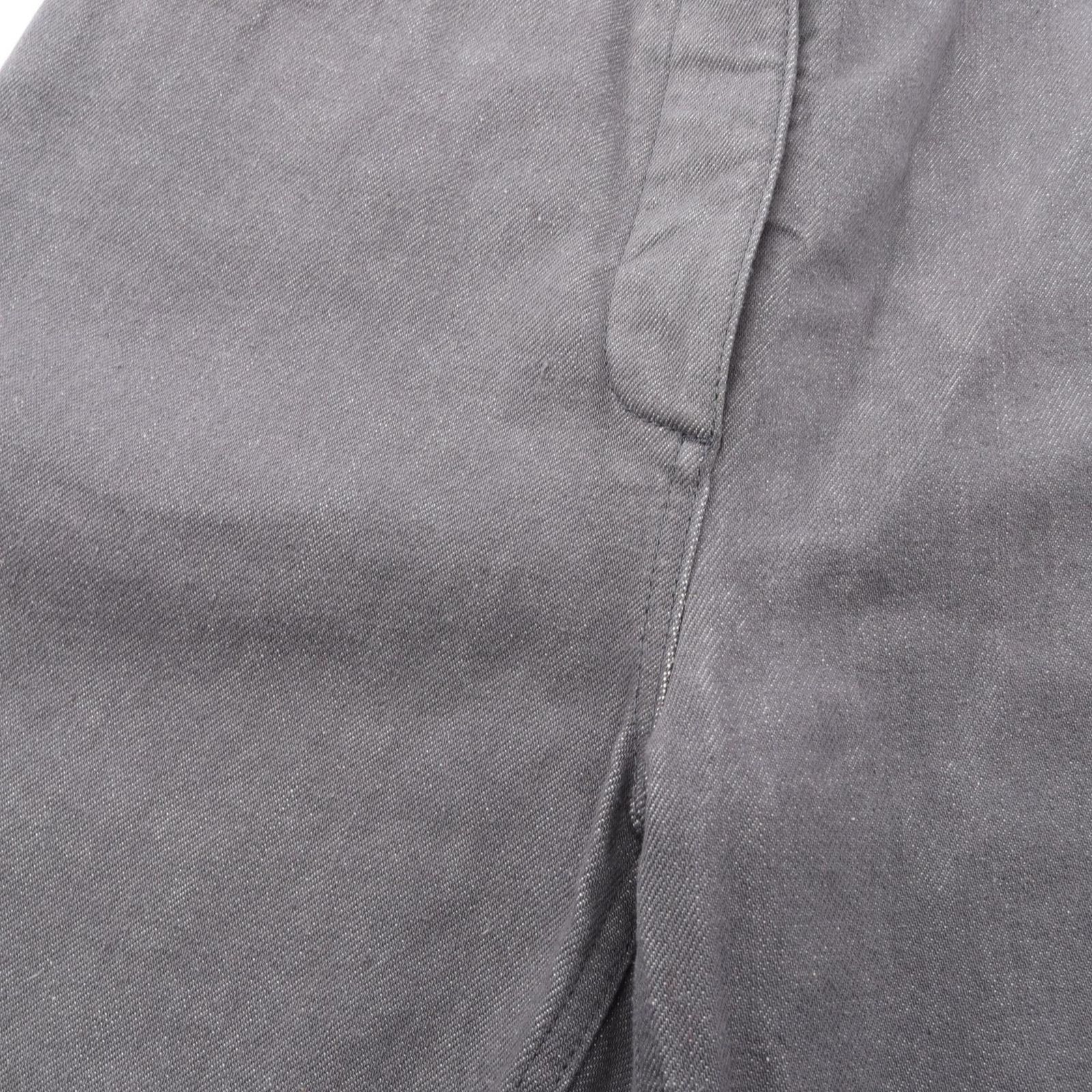 エルメス HERMES デニムパンツ ボタンフライ コットン パンツ メンズ Used A