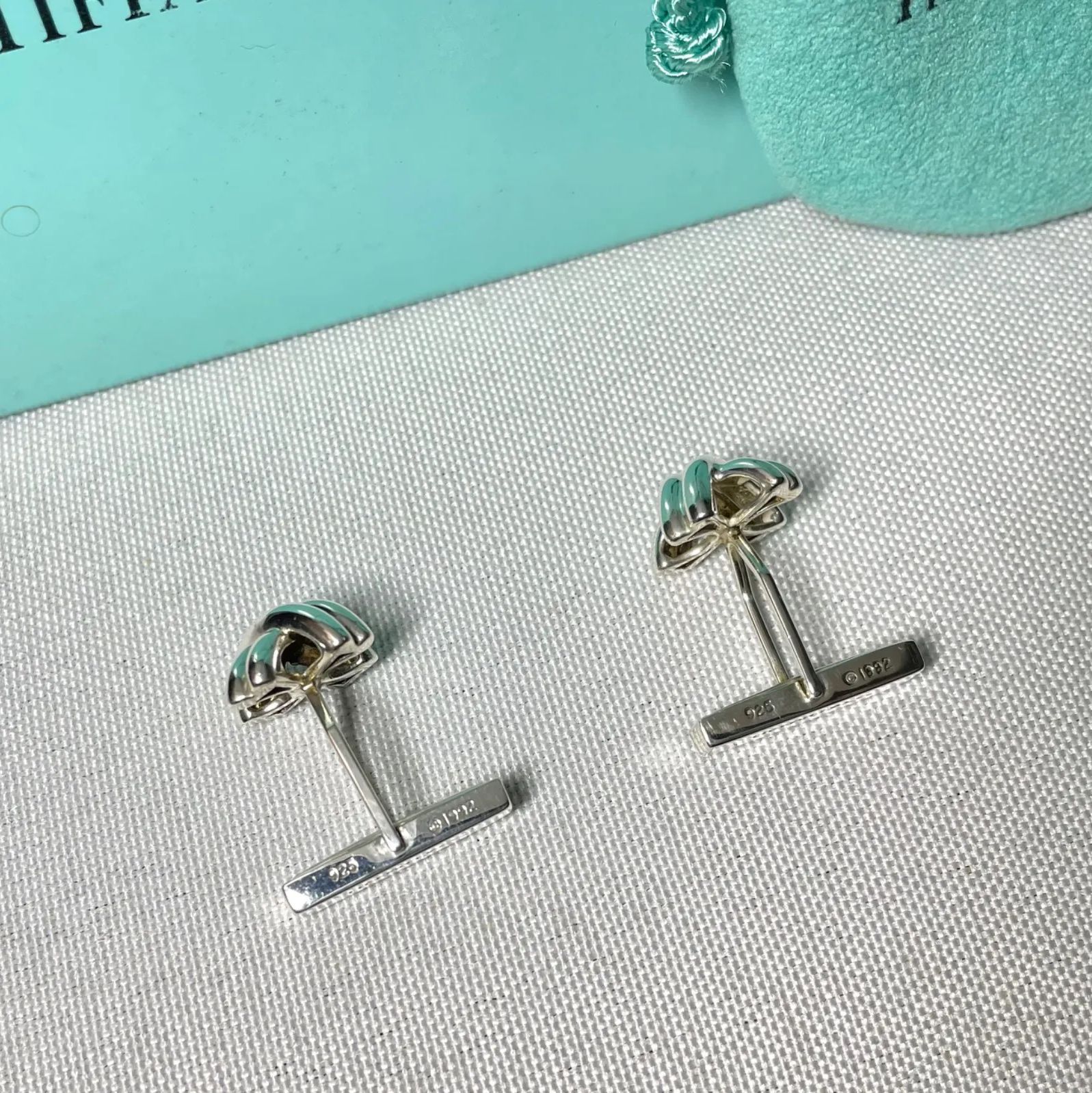 美品 廃盤 Tiffany ティファニー シグネチャークロス スターリング