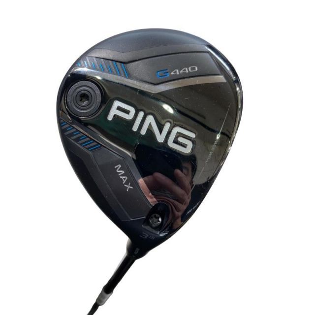 【中古】 ピン G440 MAX 3W フェアウェイウッド FW PING TOUR 2.0 BLACK 65(FW) (フレックスS) メンズ 男性用 右利き 右用 Cランク ゴルフクラブ