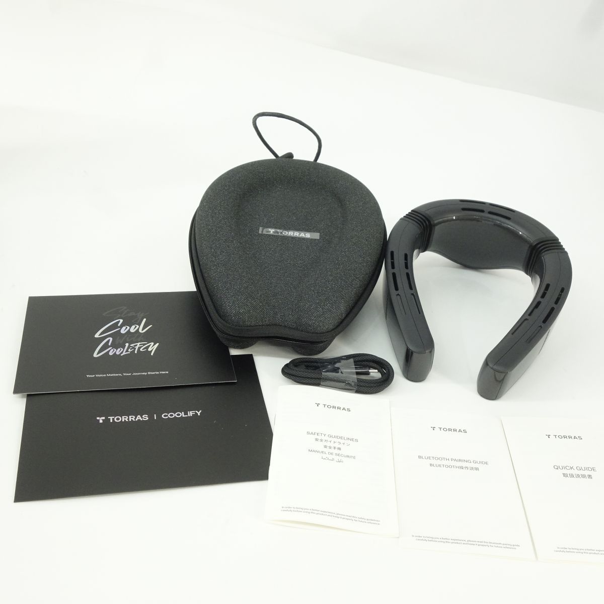 TORRAS ネッククーラー COOLiFY Cyber Fold ブラック ※中古 - メルカリ