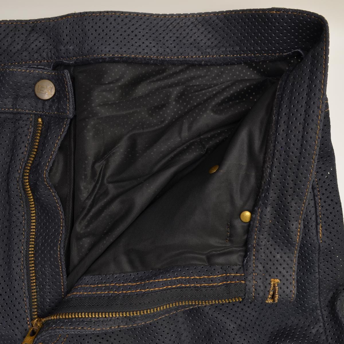 KUSHITANI EXPLORER JEANS 牛革パンツ 31インチ エクスプローラー