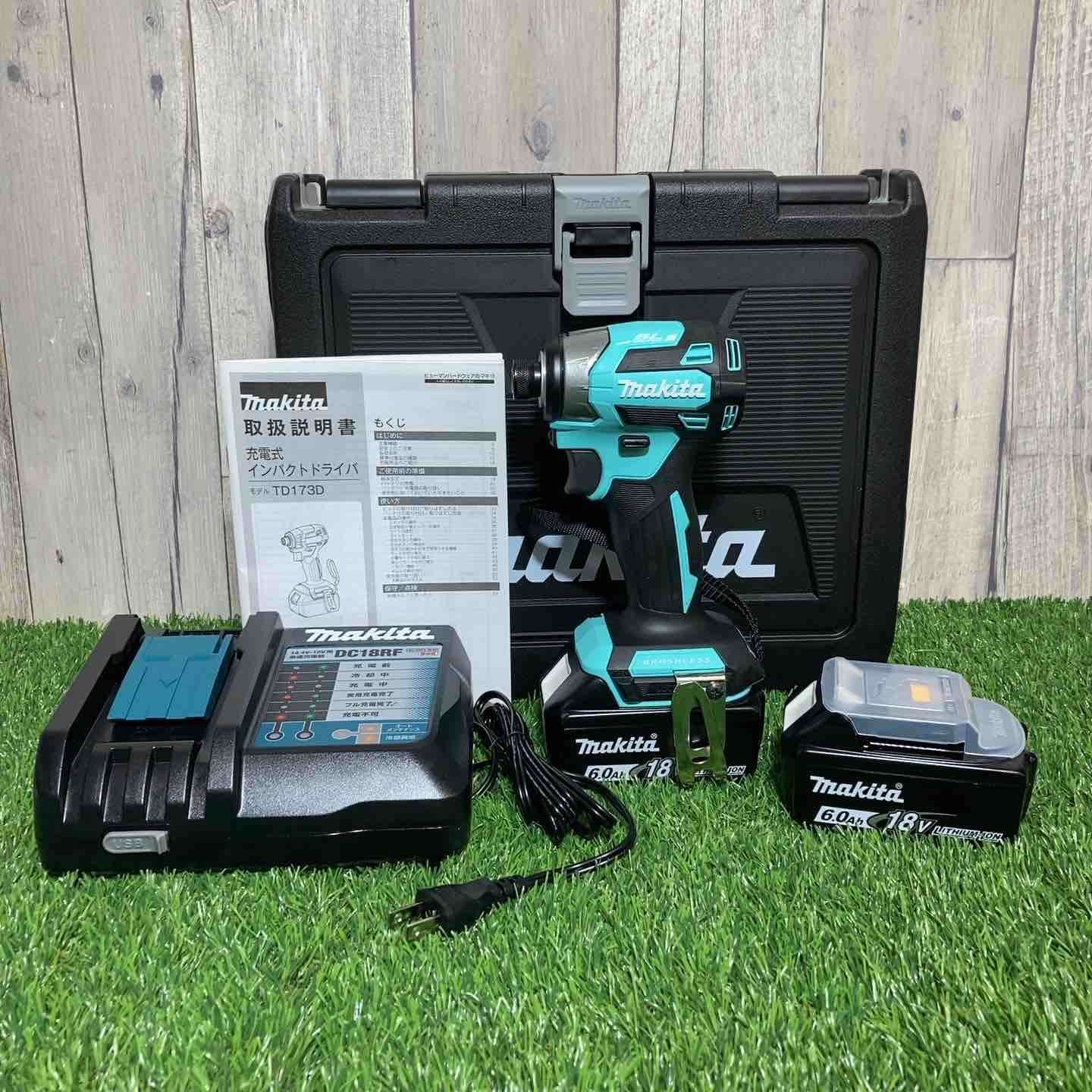 ★マキタ(makita) 18Vコードレスインパクトドライバ TD173DGXTB ターコイズブルー【鴻巣店】 44,100円
