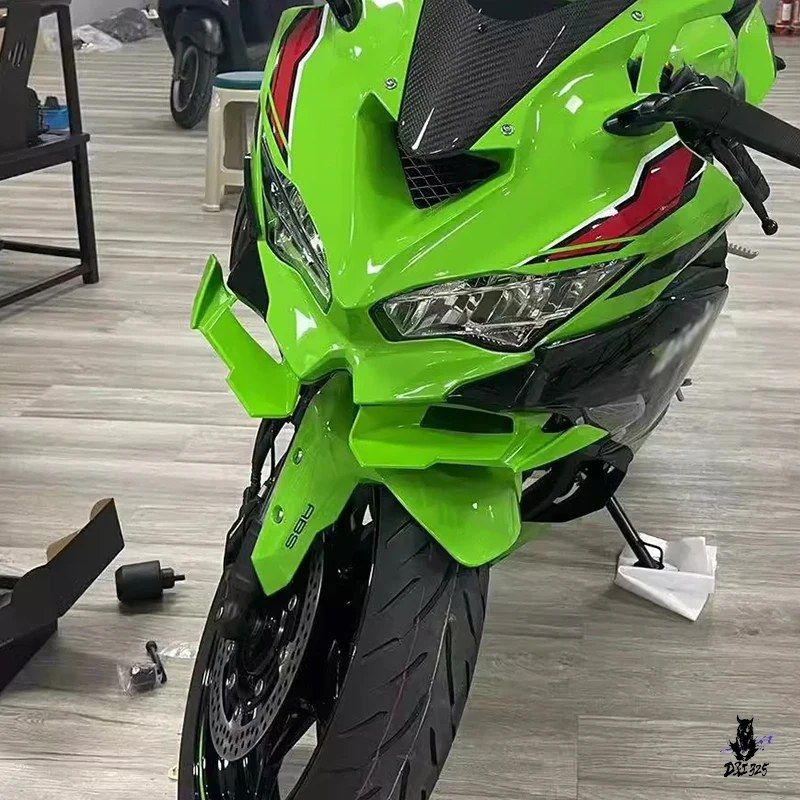 ZX-4R ZX-4RR 2023-2024 用 フロントフェアリング空力ウィングレットカバー