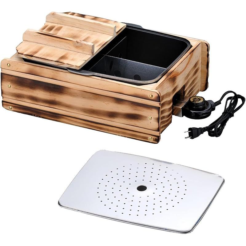 【新品】 杉山金属 おでん鍋 煮魚 フッ素樹脂加工 日本製 電気 ふるさとのれん 1台5役 KS-2539