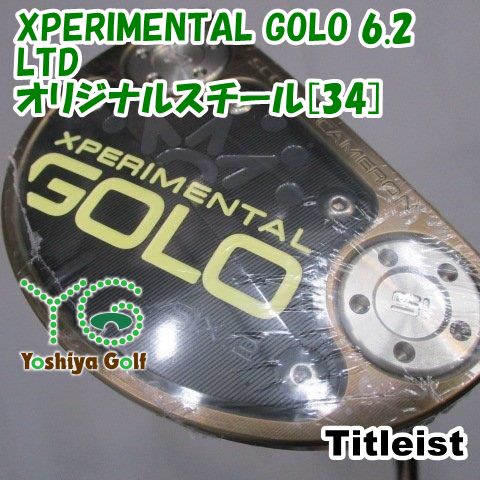 パター タイトリスト XPERIMENTAL GOLO 6.2 LTD/オリジナルスチール[34]//3.5[143775]