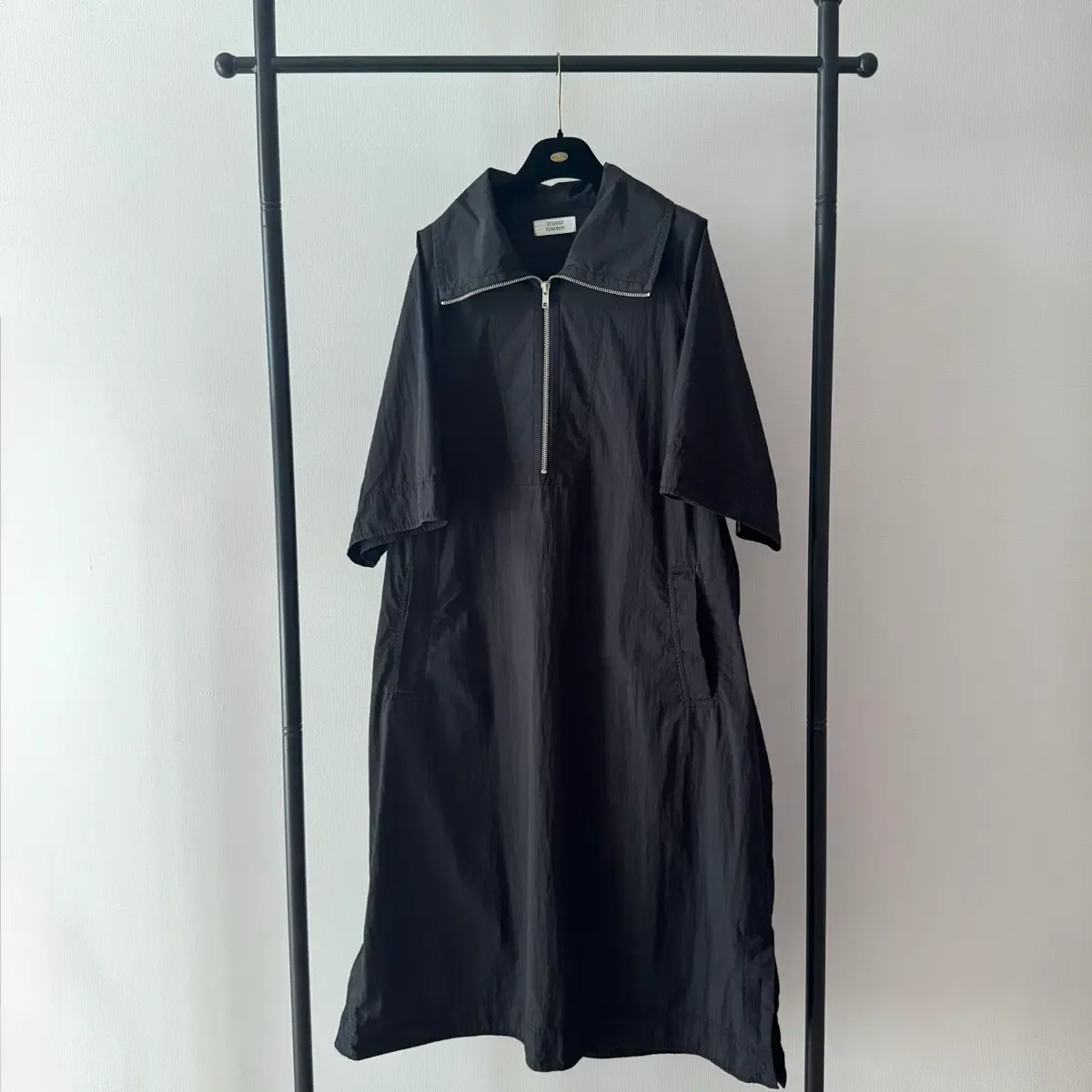 ANDMARY Mary ロゴ long dress グレー ANDMARY Mary logo long dress