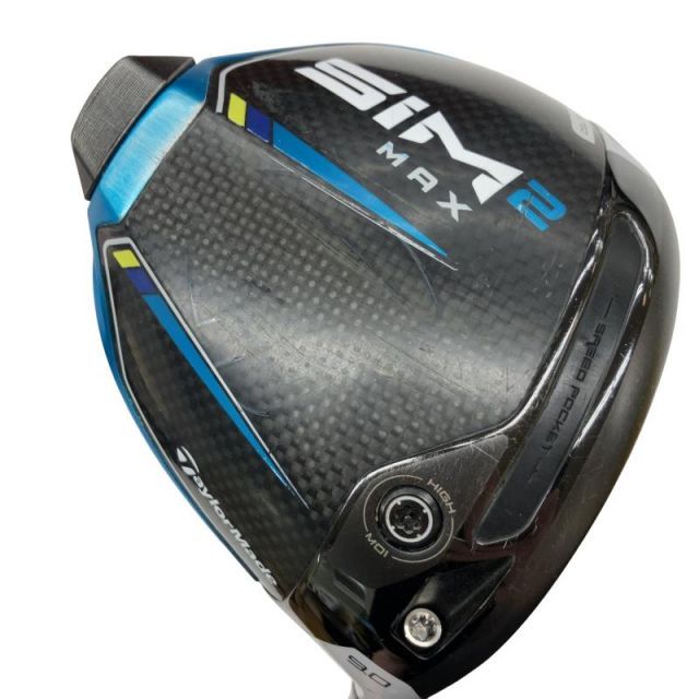 【中古】 テーラーメイド SIM2 MAX 9° ドライバー DR TENSEI BLUE TM50(SIM2 DR) (フレックスS) メンズ 男性用 右利き 右用 Cランク ゴルフクラブ