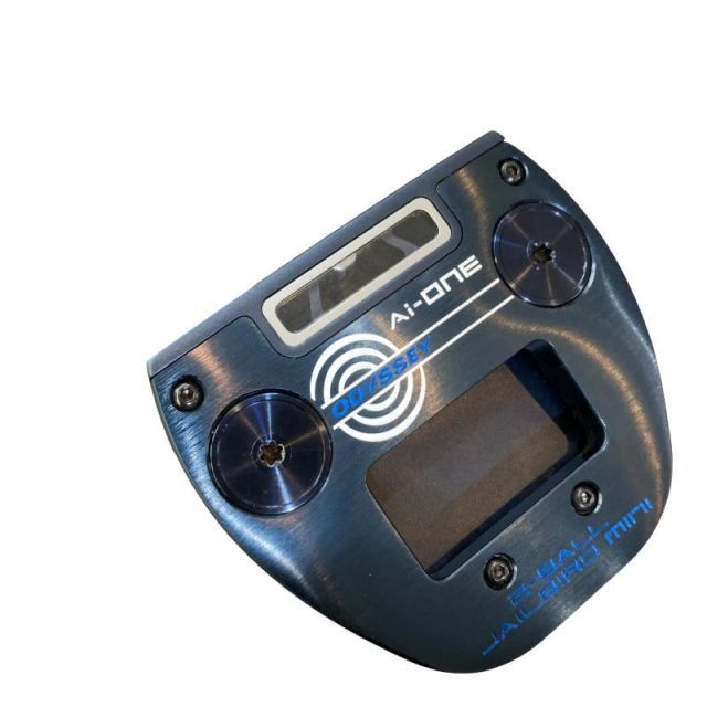 【中古】 オデッセイ Ai-ONE 2-BALL JAILBIRD MINI(カスタム) パター PT 純正特注シャフト (フレックスその他) メンズ 男性用 右利き 右用 Bランク ゴルフクラブ