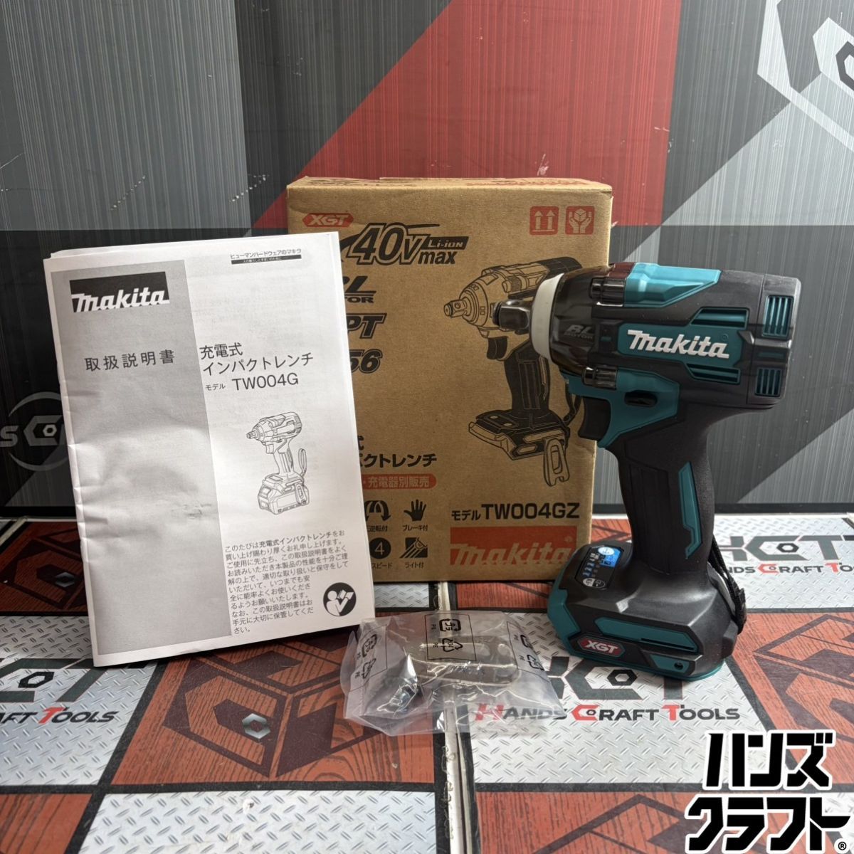 ▲【未使用開封品】makita マキタ TW004GZ インパクトレンチ 本体のみ 40Vmax【ハンズクラフト飯塚店】【中古】