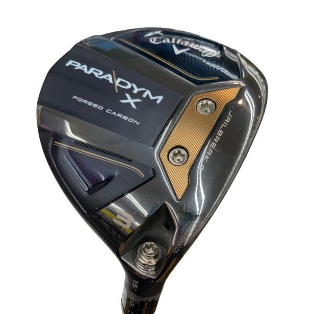 【中古】 キャロウェイ PARADYM X 3W フェアウェイウッド FW VENTUS TR 5 for CW(PARADYM FW) (フレックスR) メンズ 男性用 右利き 右用 Cランク ゴルフクラブ
