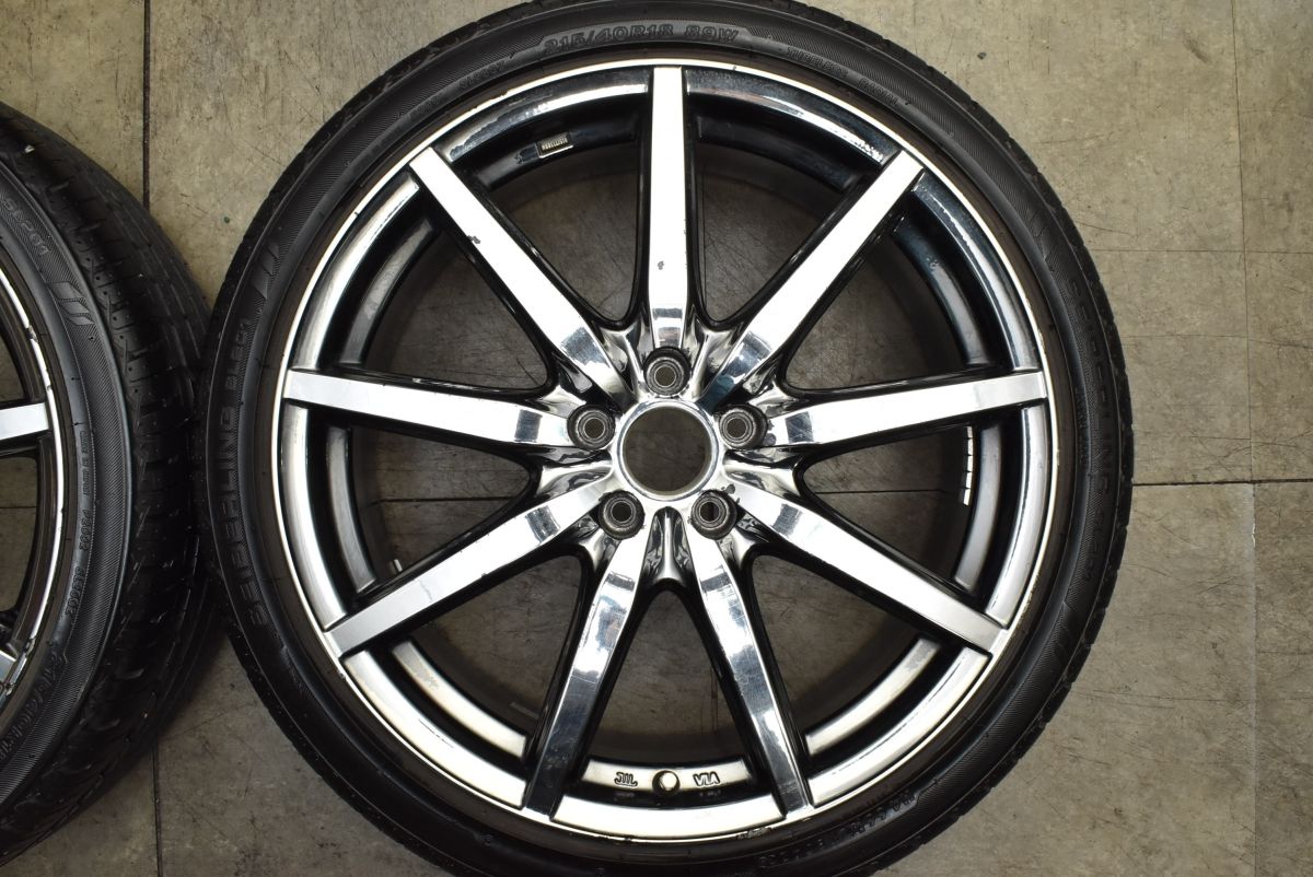 希少】レクサス CT 純正 モデリスタ オプション 18in 7J +42 PCD100