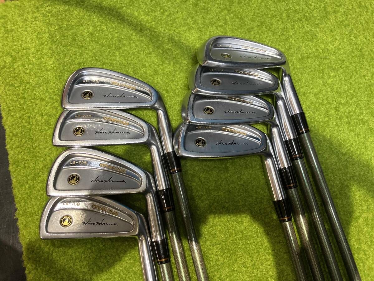 HONMA GOLF/LB-708 H&F/TITANIUM-CARBON/フレックスR/4-11 8本/アイアンセット/ゴルフクラブ 6,383円
