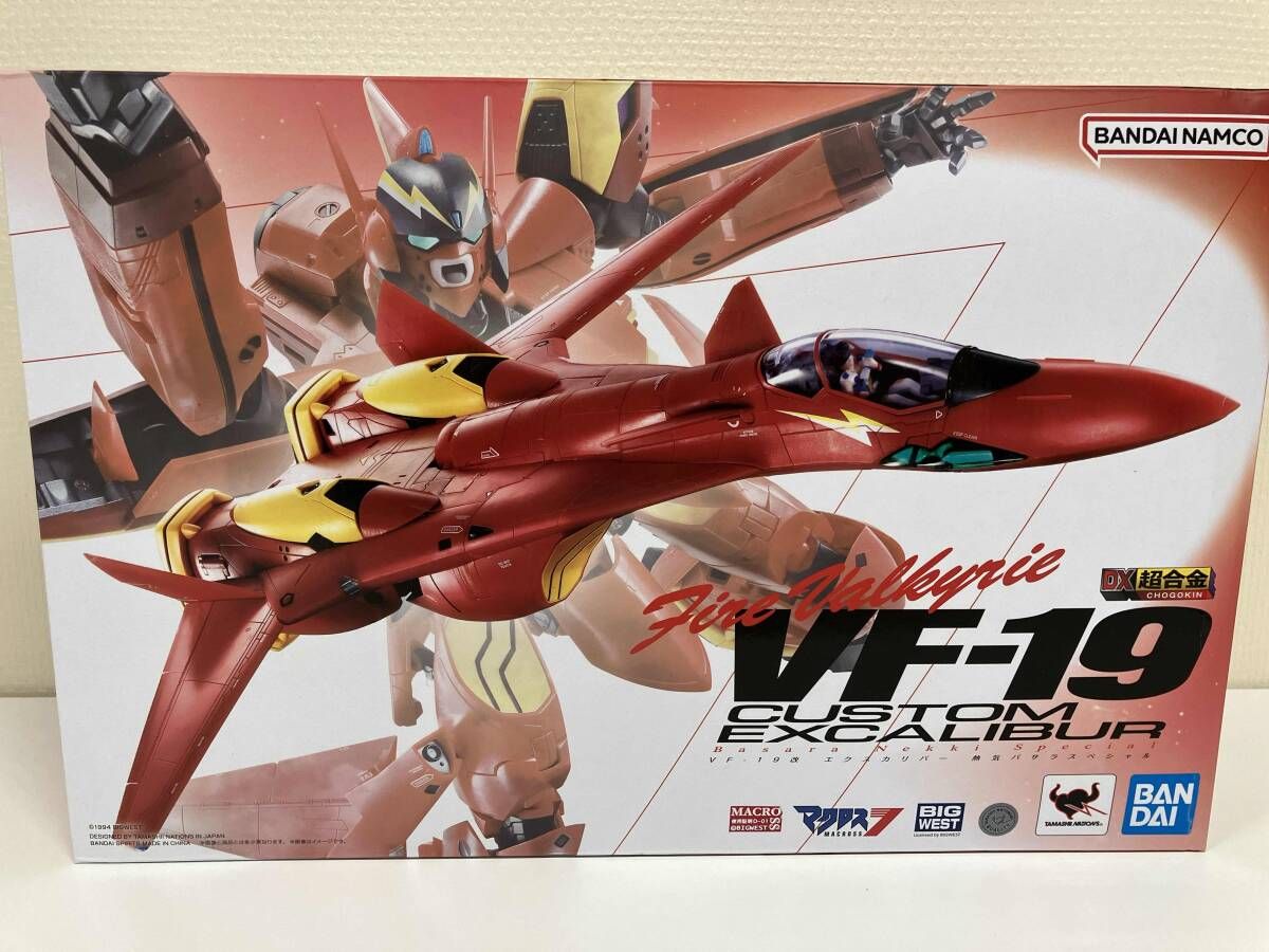 未開封品 DX超合金 VF-19改 エクスカリバｰ 熱気バサラスペシャル マクロス7