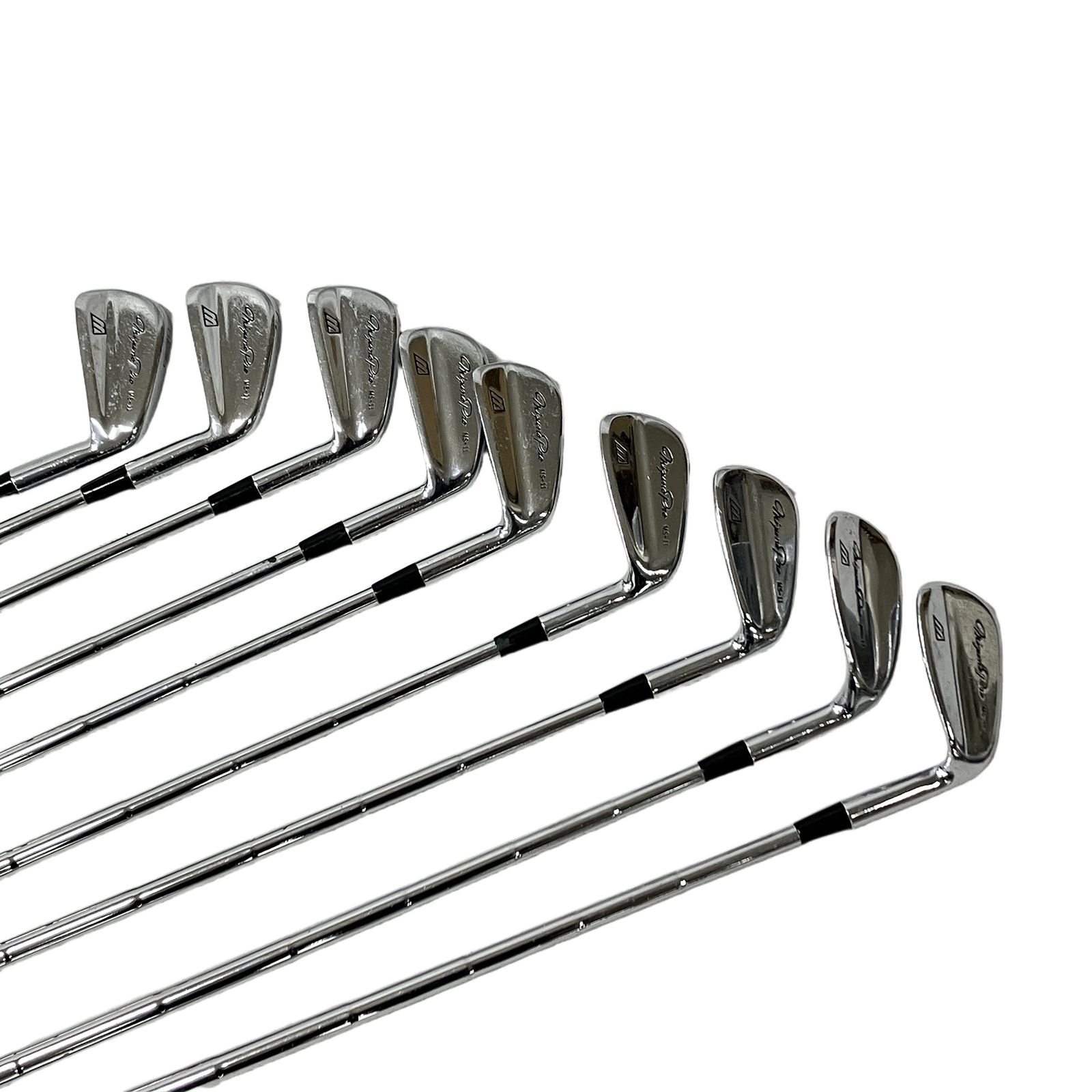 Mizuno MS-11 ミズノ Pro ゴルフ アイアン 9本セット 3-9 S,P PRECION FM6.0 中古 W11540261