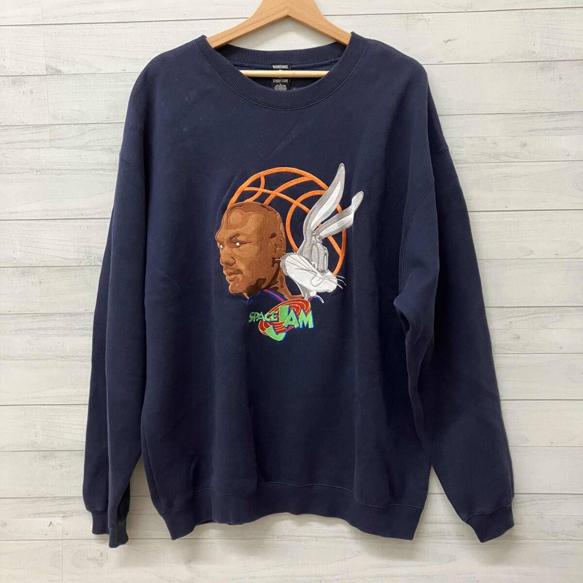 SPACE JAM スウェット マイケルジョーダン バッグスバニー 90s 
