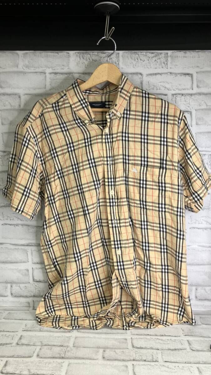 BURBERRY - 【美品】バーバリーロンドン シャツ ノバチェック 