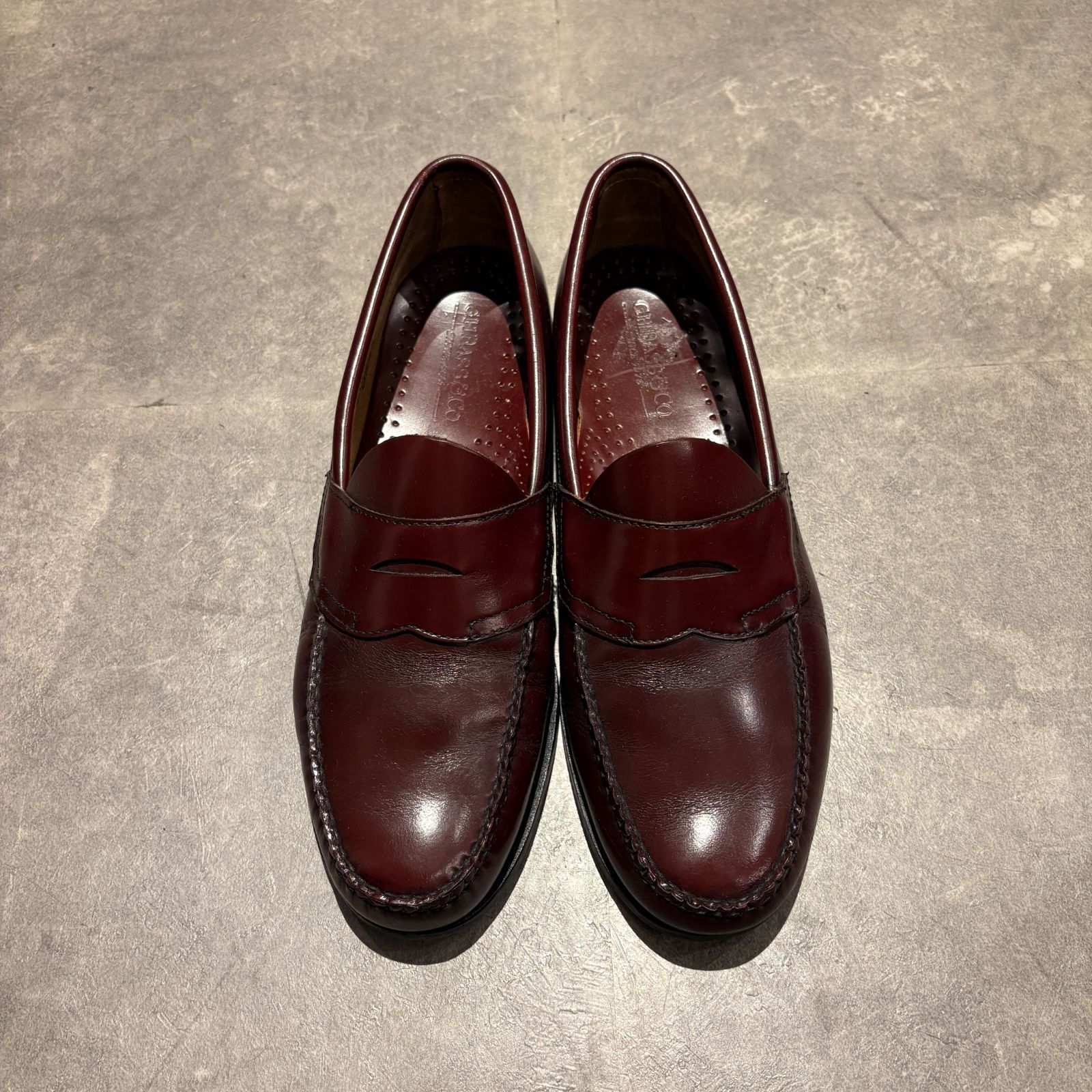 G.H.BASS&CO (ジーエイチバス) WEEJUNS コインローファー 10 1/2 D (28.5cm相当)