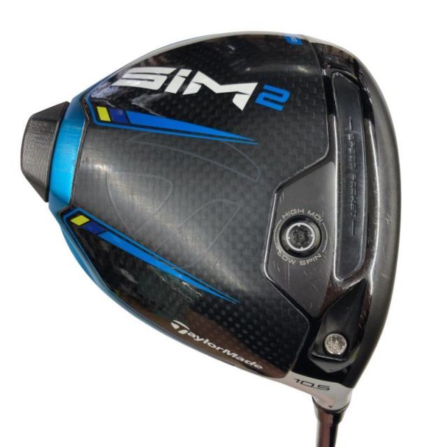 【中古】 テーラーメイド SIM2 10.5° ドライバー DR TENSEI SILVER TM50(SIM2 DR) (フレックスS) メンズ 男性用 右利き 右用 Cランク ゴルフクラブ