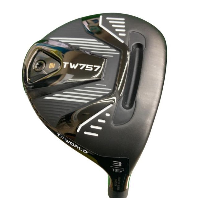 【中古】 本間ゴルフ TOUR WORLD TW757 3W フェアウェイウッド FW VIZARD FZ-5 (フレックスS) メンズ 男性用 右利き 右用 Cランク ゴルフクラブ