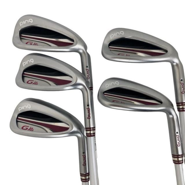【中古】 ピン G Le2 5S レディース アイアンセット IR ULT 240J(IR) (フレックスA) レディース 女性用 右利き 右用 Bランク ゴルフクラブ