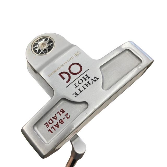 【中古】 オデッセイ WHITE HOT OG 2-BALL BLADE TOUR LINED(カスタム) パター PT 純正特注シャフト (フレックスその他) メンズ 男性用 右利き 右用 Cランク ゴルフクラブ