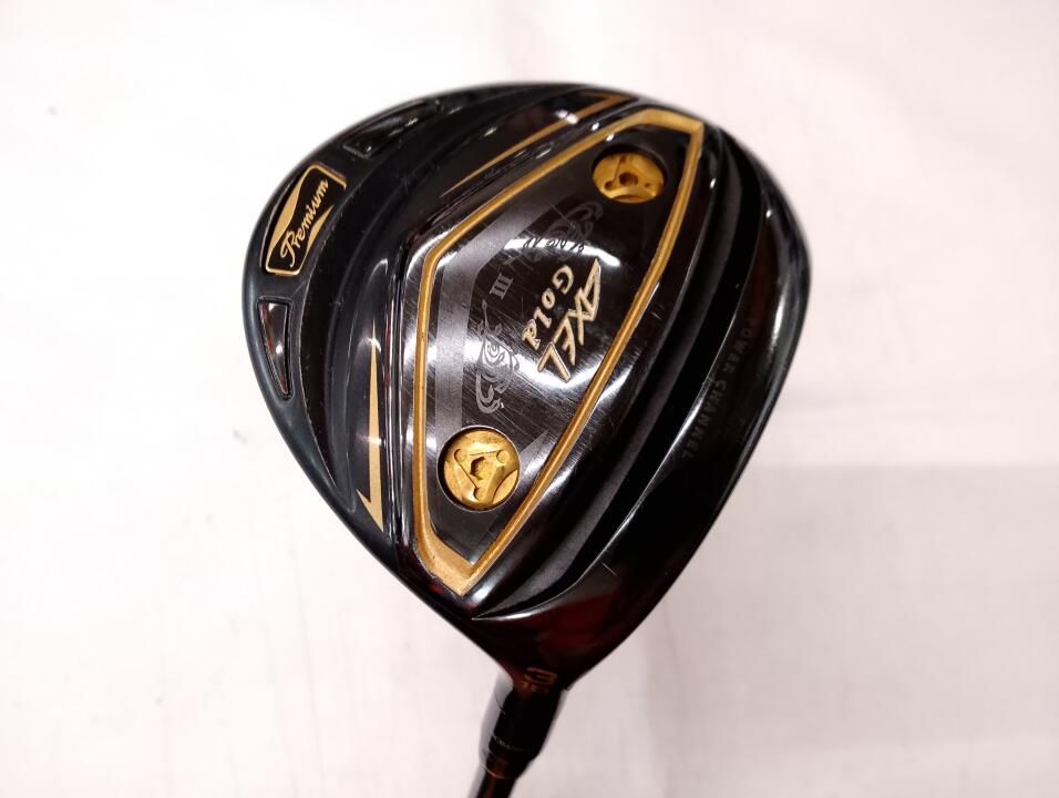 ツルヤ　AXEL Gold Premium ３　15度　AXEL Gold Premium ３　Rフレックス　フェアウェイウッド　中古　ゴルフドゥ！高知店【最短即日発送】