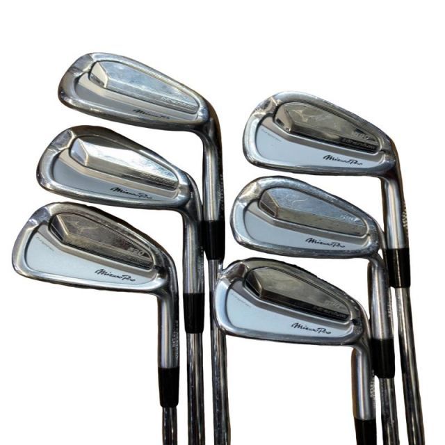 【中古】 ミズノ Mizuno Pro 520 6S アイアンセット IR リシャフト (フレックスその他) メンズ 男性用 右利き 右用 Cランク ゴルフクラブ