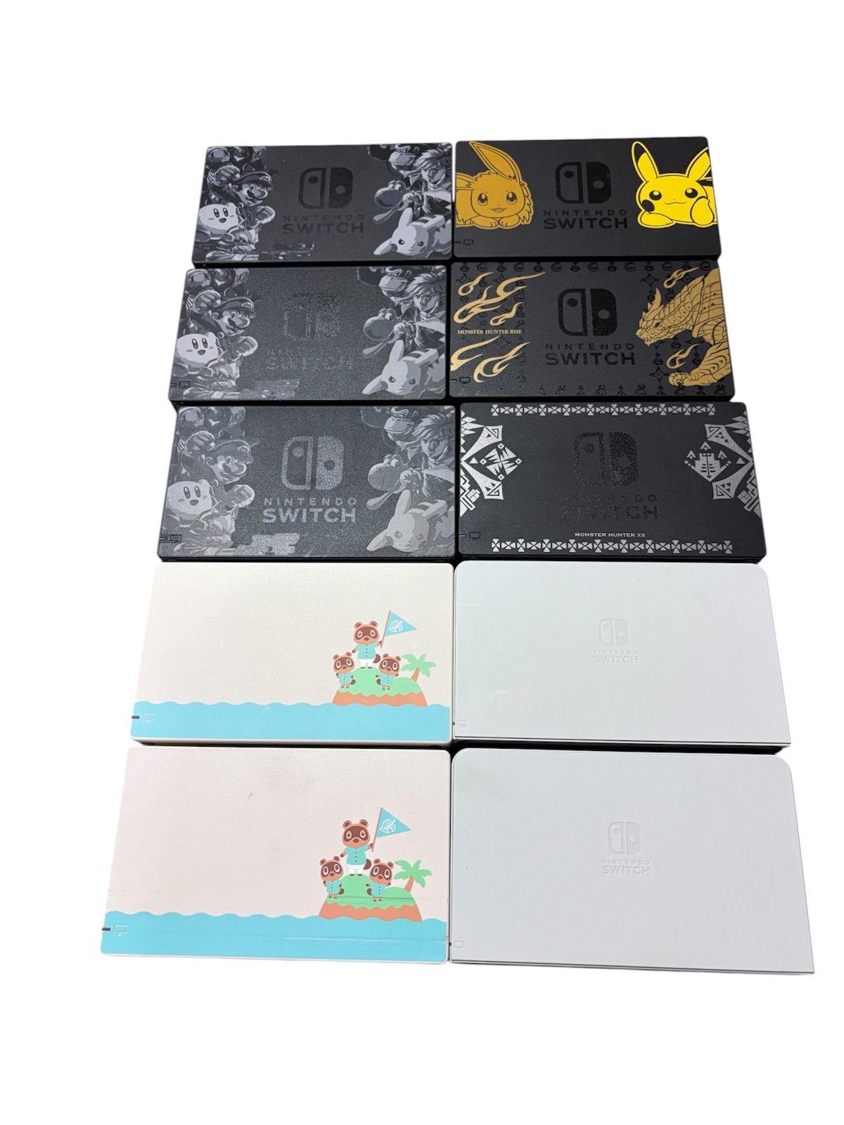 10個　Switch ドック　エディション系、有機ELホワイト
