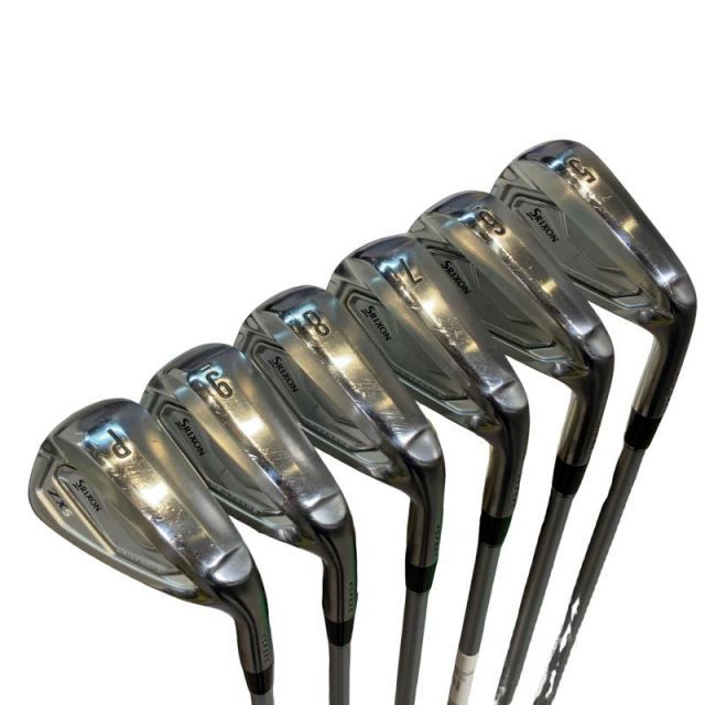 【中古】 ダンロップ SRIXON ZX5 Mk II 6S アイアンセット IR リシャフト (フレックスその他) メンズ 男性用 右利き 右用 Cランク ゴルフクラブ