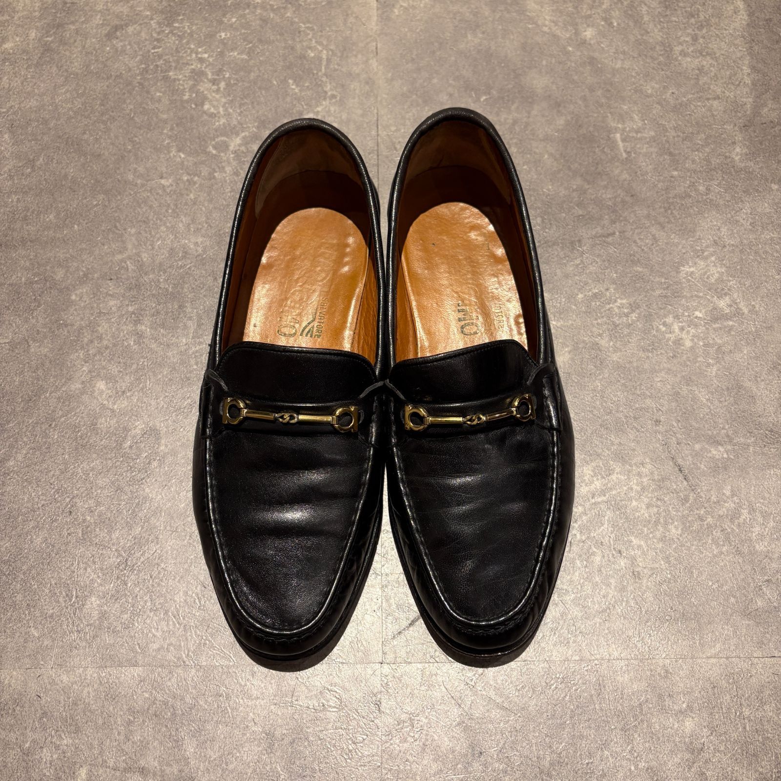 Salvatore Ferragamo (フェラガモ) ビットローファー 7EE (25~25.5cm相当)