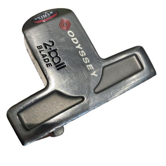 【中古】 オデッセイ WHITE HOT XG 2・ball BLADE 33インチ パター PT スチール (フレックスその他) メンズ 男性用 右利き 右用 Cランク ゴルフクラブ
