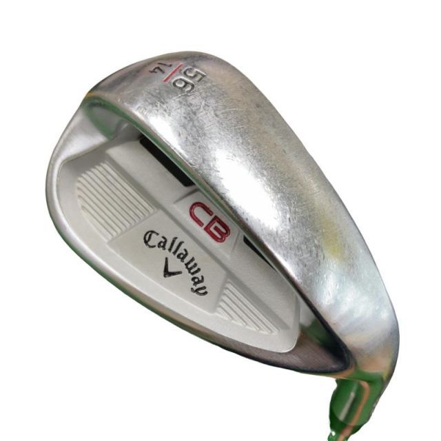 【中古】 キャロウェイ MACK DADDY CB クロムメッキ 56°/14° ウェッジ WG NS PRO 950GH neo (フレックスS) メンズ 男性用 右利き 右用 Cランク ゴルフクラブ