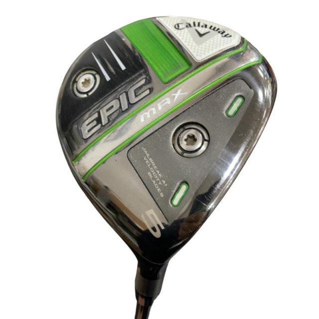 【中古】 キャロウェイ EPIC MAX 5W フェアウェイウッド FW Diamana 40 for CW(2021 EPIC FW) (フレックスR) メンズ 男性用 右利き 右用 Cランク ゴルフクラブ