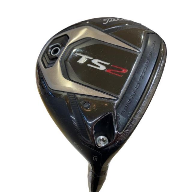 【中古】 タイトリスト TS2 15° フェアウェイウッド FW Titleist Speeder 519 EVOLUTION (フレックスS) メンズ 男性用 右利き 右用 Cランク ゴルフクラブ