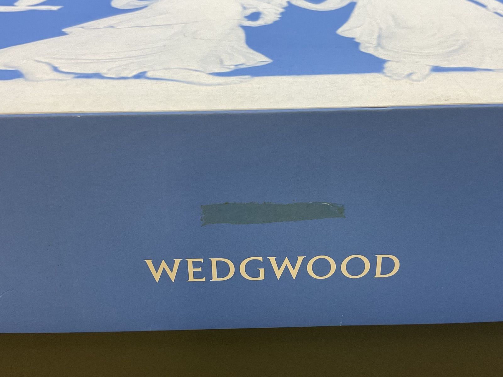 M360 WEDGWOOD ウェッジウッド ワイルドストロベリー 綿毛布 グリーン