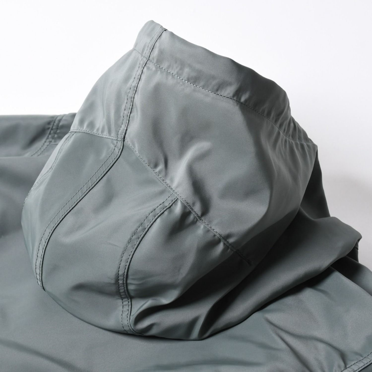 極美品 sacai サカイ ナイロンツイル × スポンジスウェット フーディ