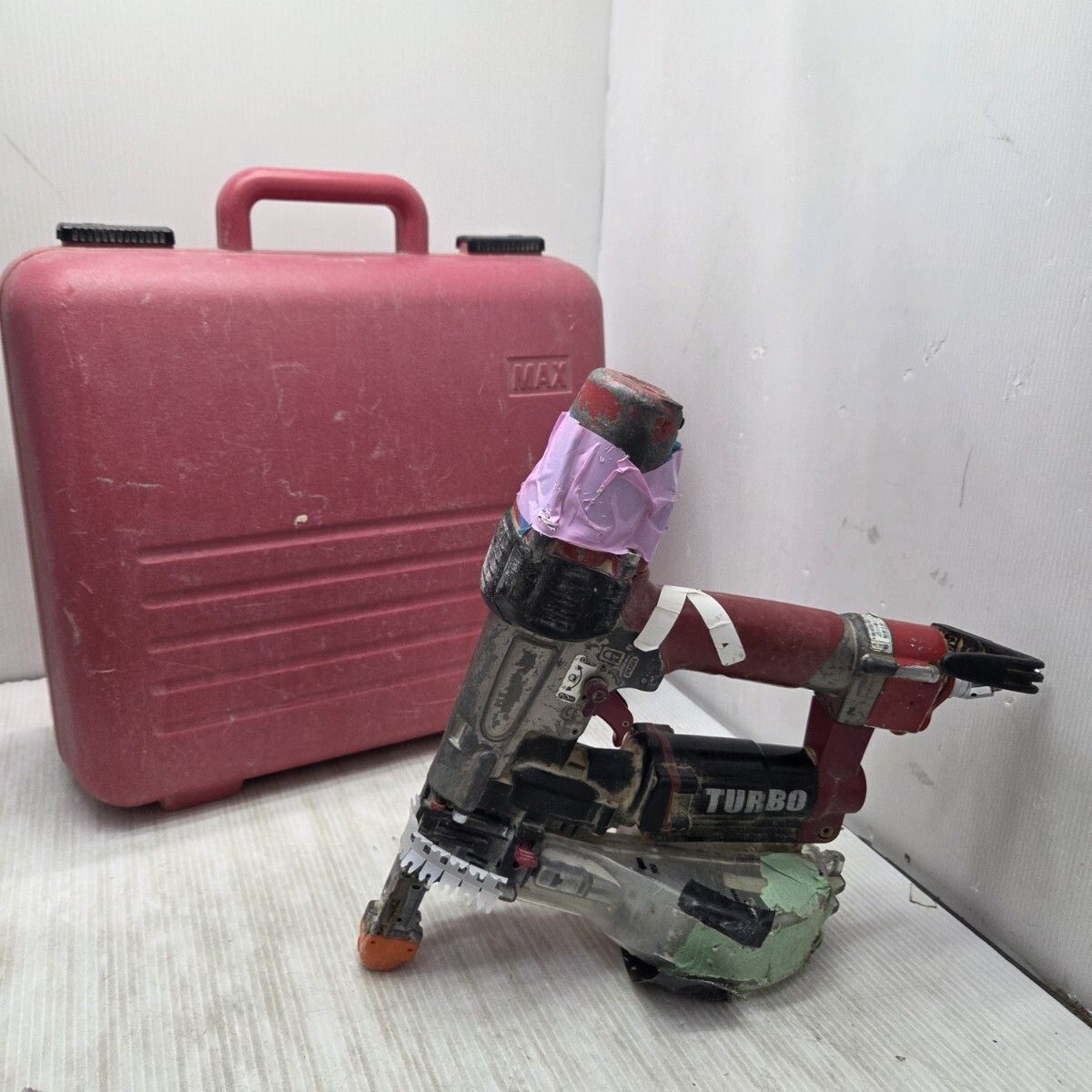S06835 MAX マックス 高圧スーパーネイラ HN-65N1 釘打機 エアツール DIY 工具