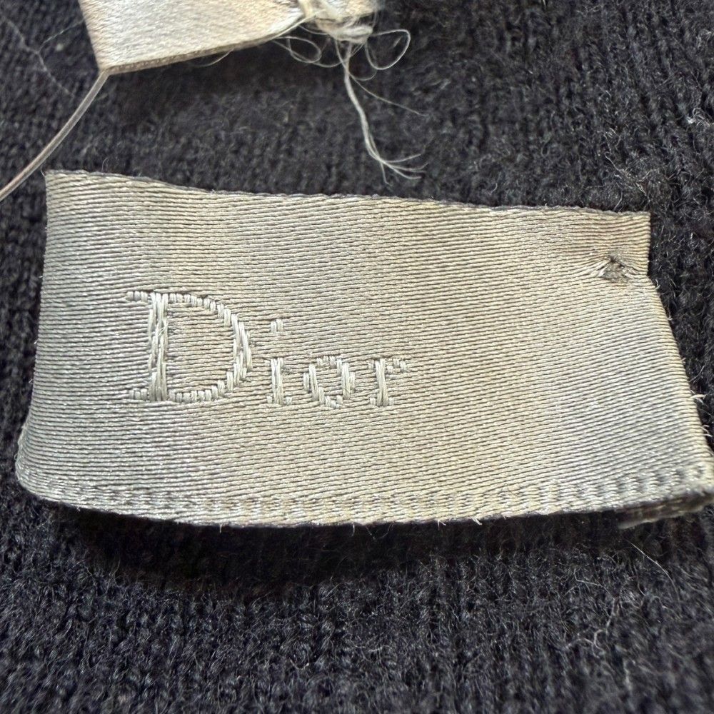 DIOR HOMME 04AW エディ期 BEE刺繍 ビーニー ニット帽 Fサイズ
