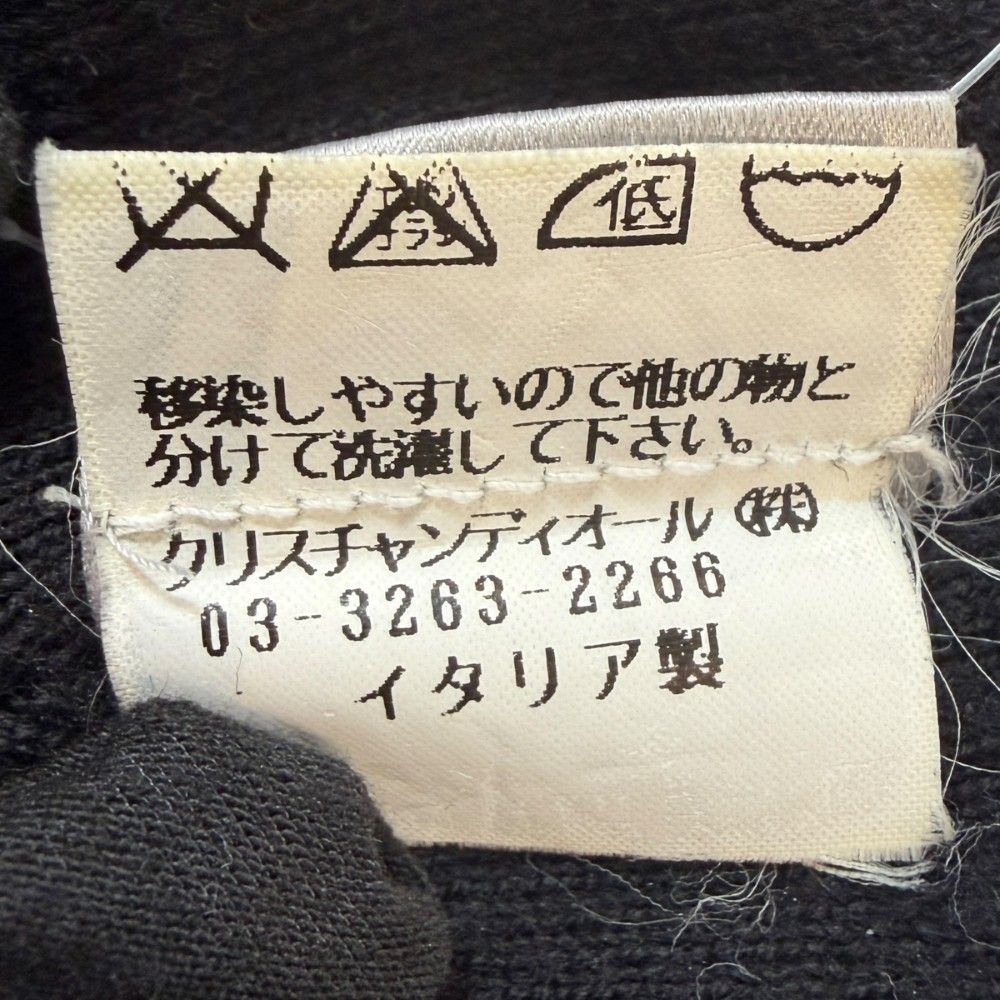 DIOR HOMME 04AW エディ期 BEE刺繍 ビーニー ニット帽 Fサイズ