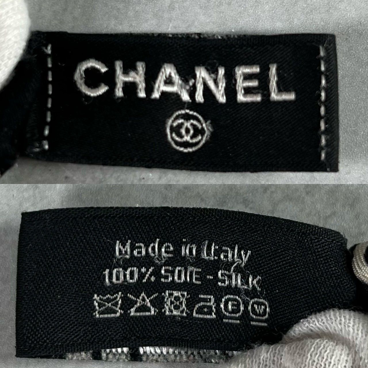 人気✨CHANEL シャネル シュシュ ヘアゴム ココマーク シルク100