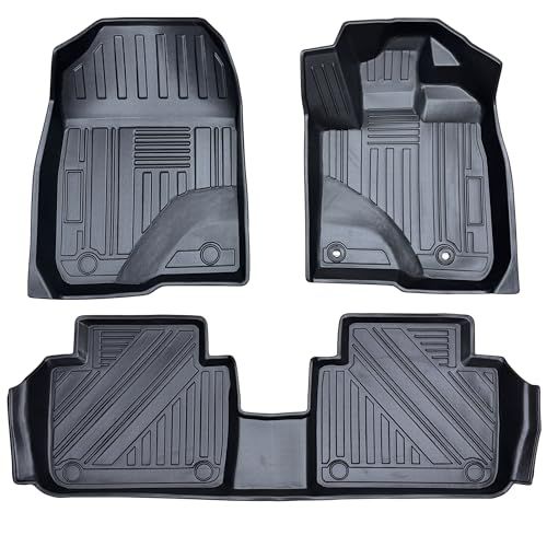 K◆ホンダ ZR-V RZ3 RZ4 RZ5 RZ6 3D フロアマット 車種専用設計 運転席 助手席 後部座席 1列目 2列目 室内 ピッタリフィット 汚れ防止 防水 お手入れ簡単 丸洗い WHITENUTS (フルセット(ラゲッジ用無し) d44bdcb4