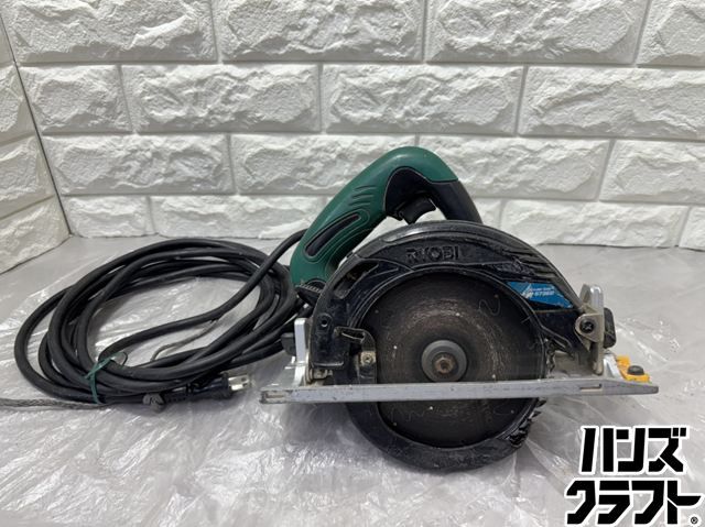 ▽【中古】リョービ W-573ED 電子丸ノコ 100V 12A