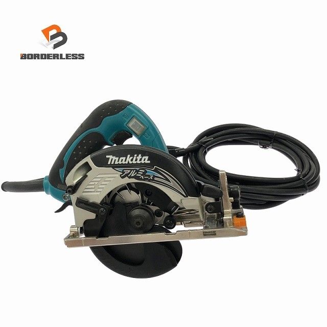 ☆美品☆makita マキタ 100V 125mm 電気マルノコ 5230 アルミベース コード式 丸ノコ 丸のこ 丸鋸 切断機 電動工具134546