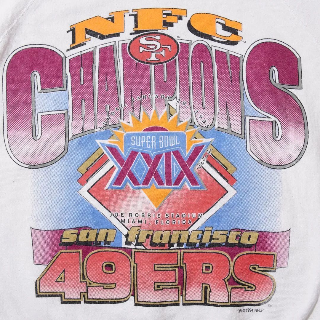 90s USA製 1994年製 NFL サンフランシスコ・フォーティナイナーズ