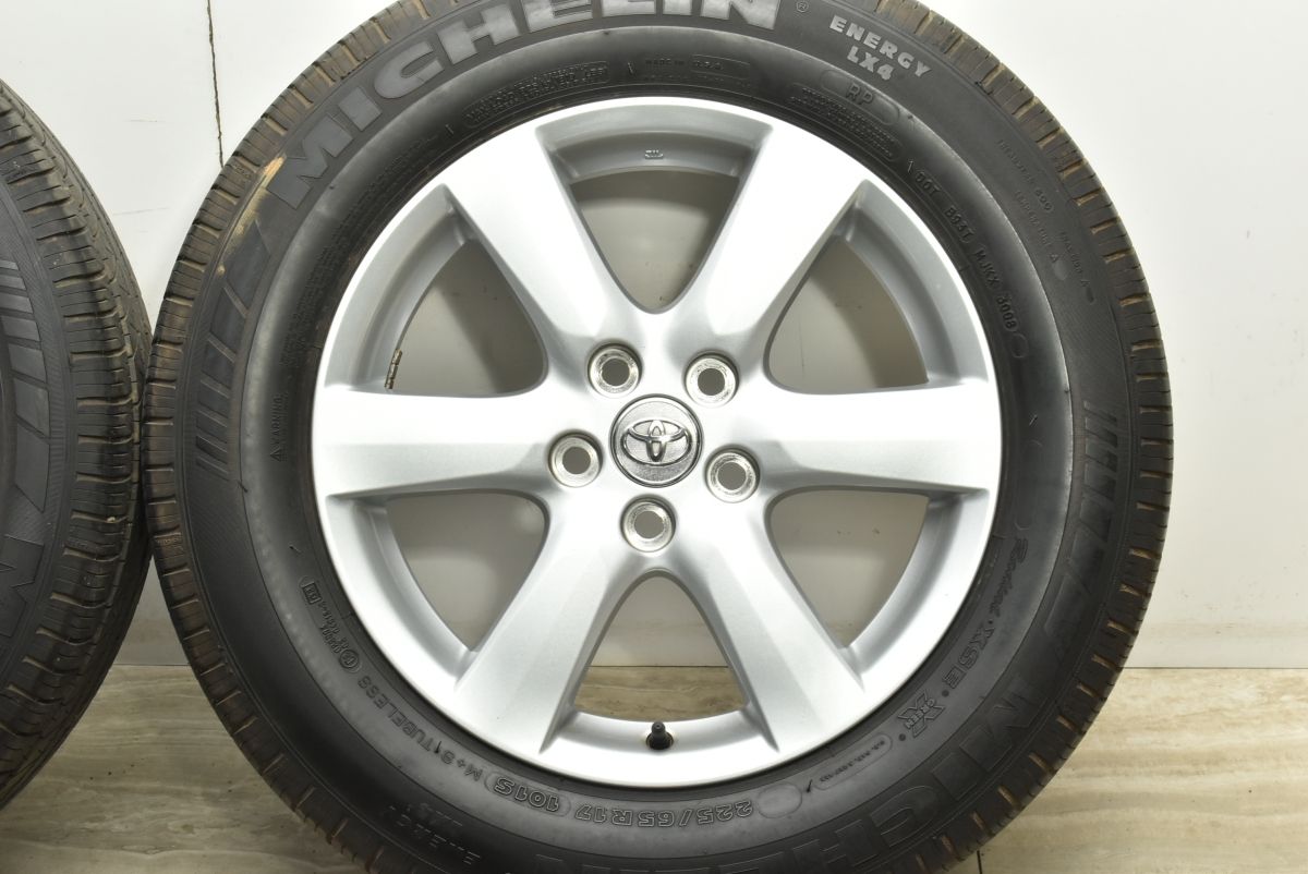ホイールのみ販売可能】トヨタ ヴァンガード 純正 17in 7J +45 PCD114